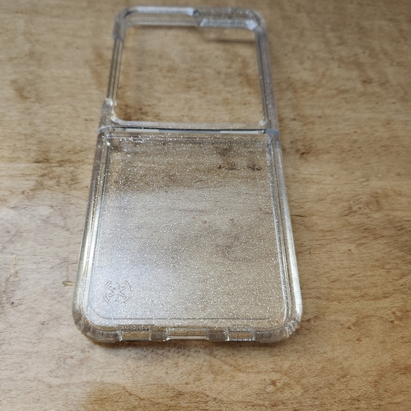 Speck Presidio Perfect-Clear Case For Samsung Galaxy Z Flip5 5G - Picture 3 of 4
